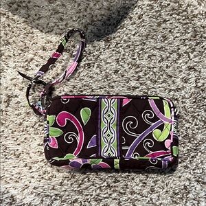 Vera Bradley Multicolor Quilted Wristlet